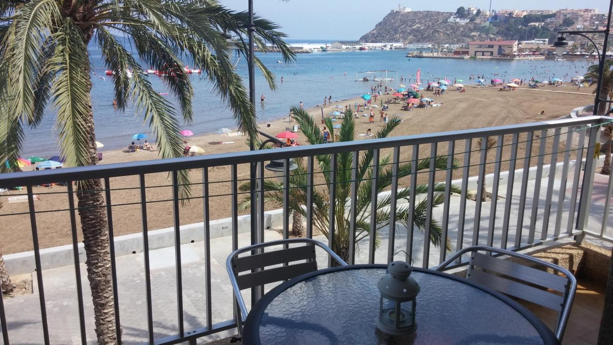 Bahia Mazarron Apartamento En Primera Linea Playa El Puerto de Mazarrón エクステリア 写真